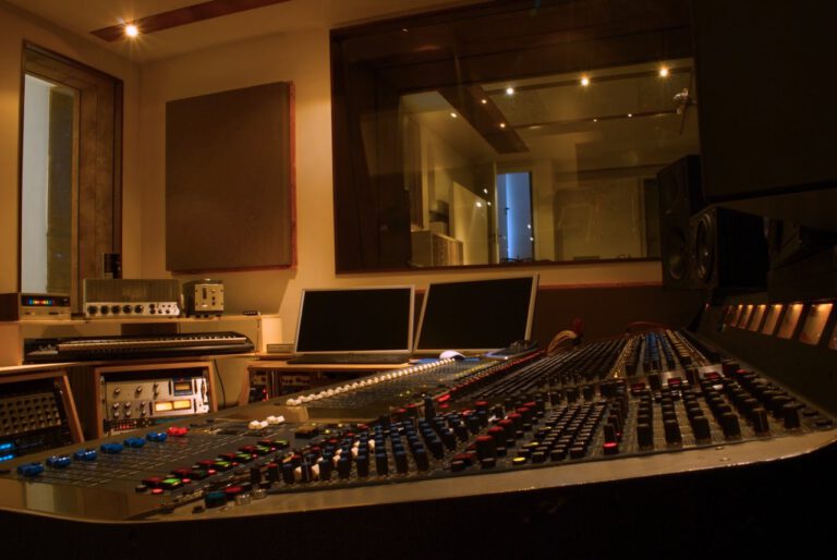 Aufnahmen im Studio